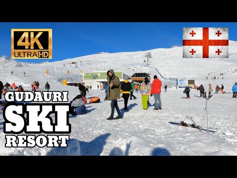Gudauri - Best Georgian Ski Resort in 4K | გუდაური - საუკეთესო ქართული სათხილამურო კურორტი 4K-ში